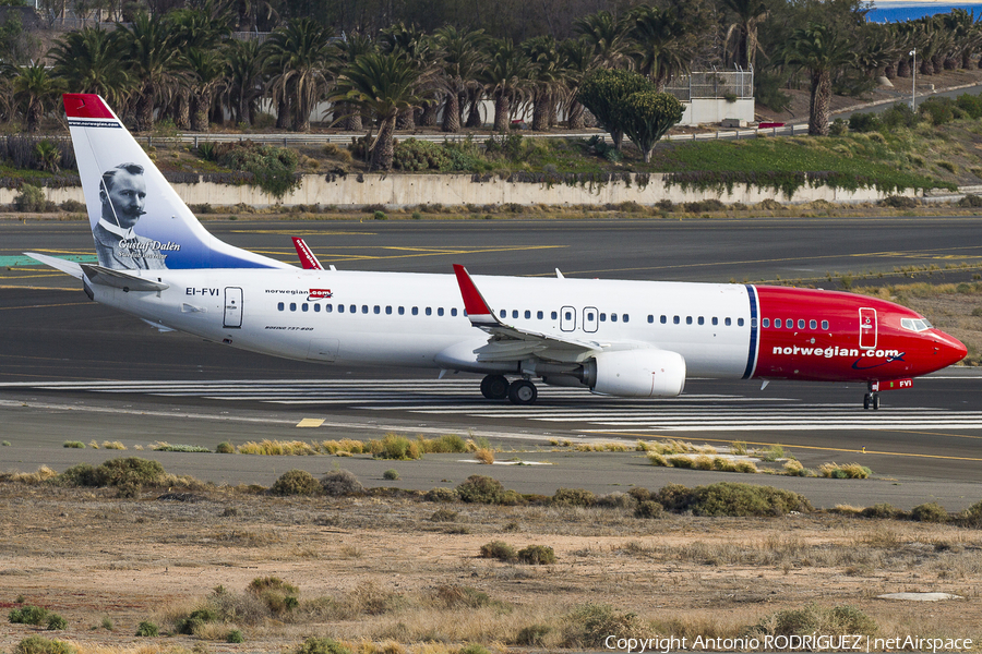 Norwegian Air International Boeing 737-8JP (EI-FVI) | Photo 162652