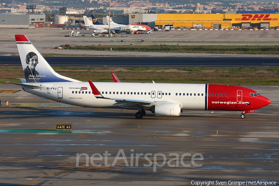Norwegian Air International Boeing 737-8JP (EI-FVJ) | Photo 155980