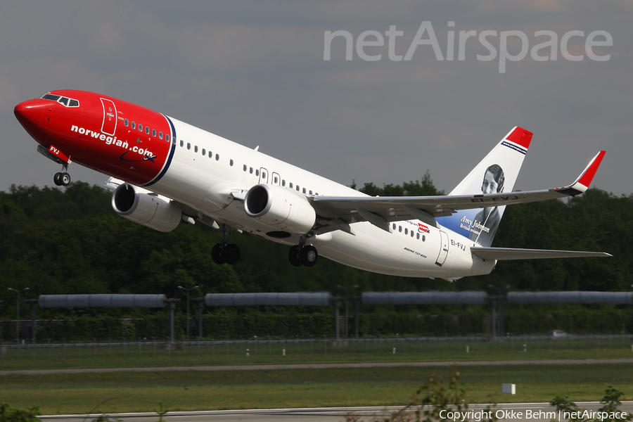 Norwegian Air International Boeing 737-8JP (EI-FVJ) | Photo 164563