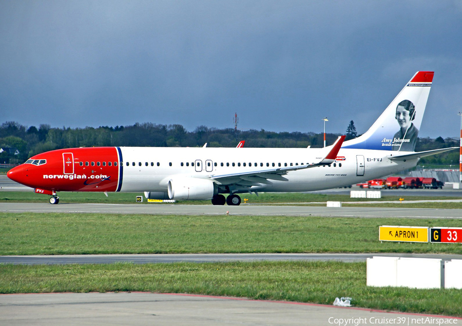 Norwegian Air International Boeing 737-8JP (EI-FVJ) | Photo 211512