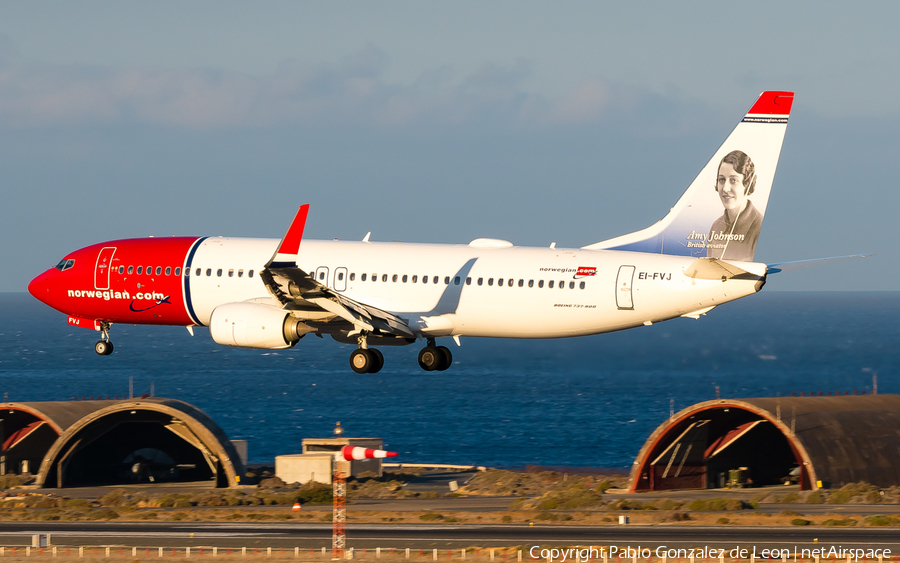 Norwegian Air International Boeing 737-8JP (EI-FVJ) | Photo 344330