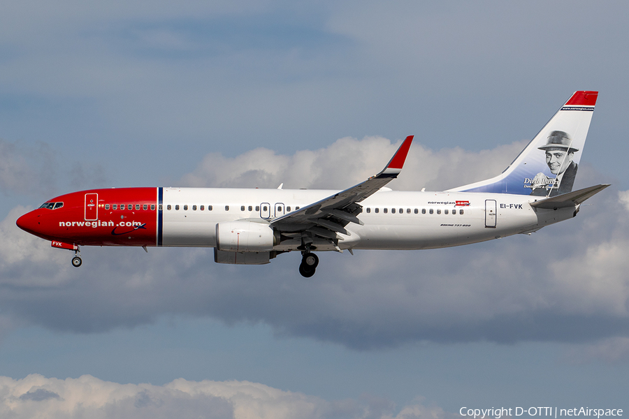 Norwegian Air International Boeing 737-8JP (EI-FVK) | Photo 241721