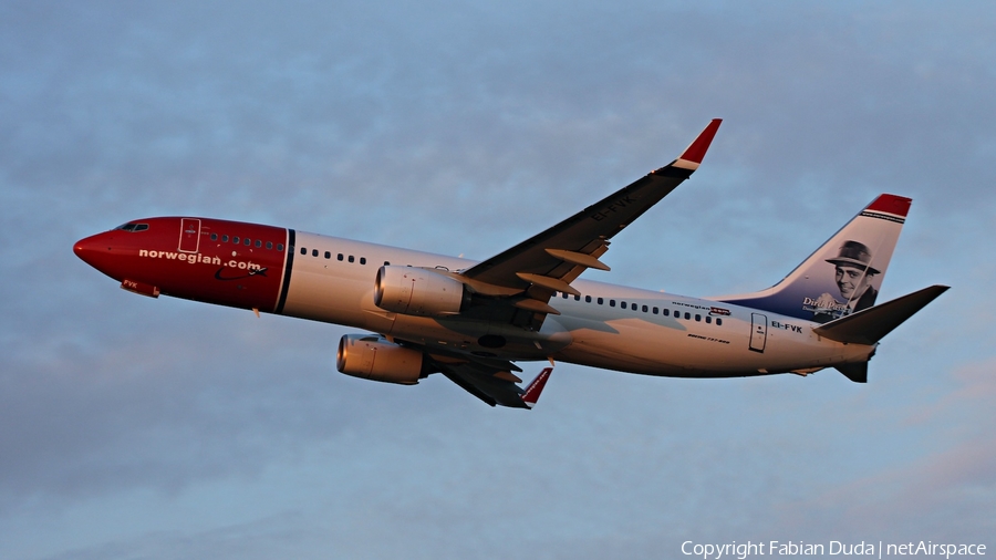 Norwegian Air International Boeing 737-8JP (EI-FVK) | Photo 272299