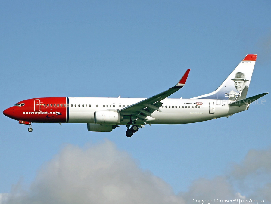 Norwegian Air International Boeing 737-8JP (EI-FVK) | Photo 359220