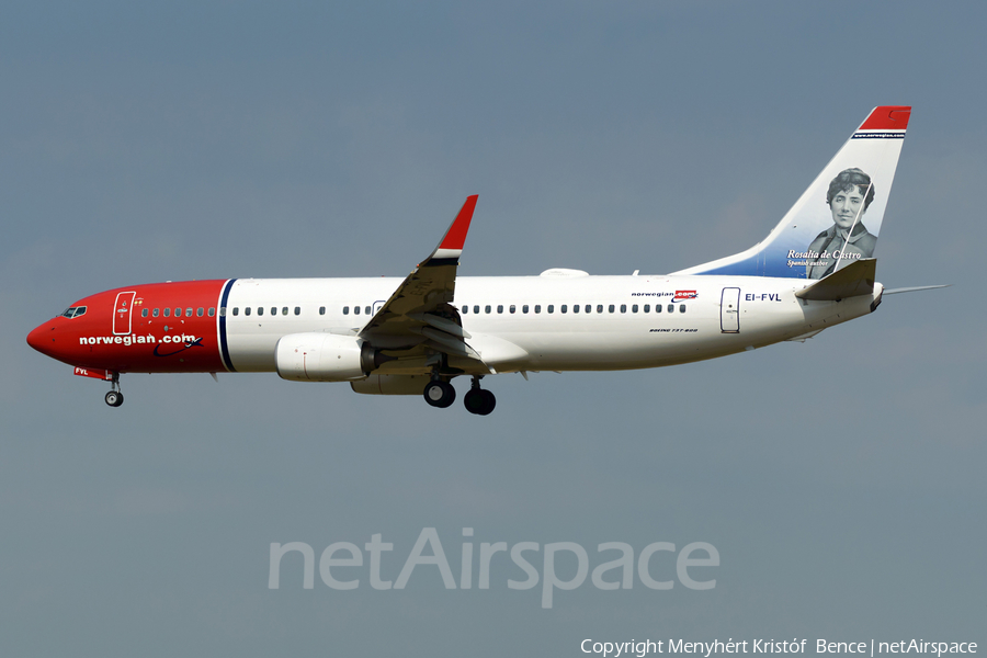 Norwegian Air International Boeing 737-8JP (EI-FVL) | Photo 404981