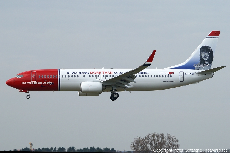 Norwegian Air International Boeing 737-8JP (EI-FVM) | Photo 152895