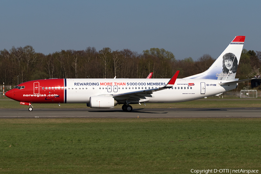 Norwegian Air International Boeing 737-8JP (EI-FVM) | Photo 154905