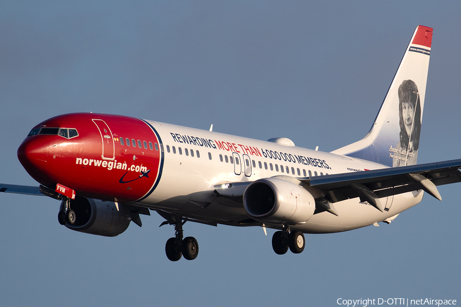 Norwegian Air International Boeing 737-8JP (EI-FVM) | Photo 368402