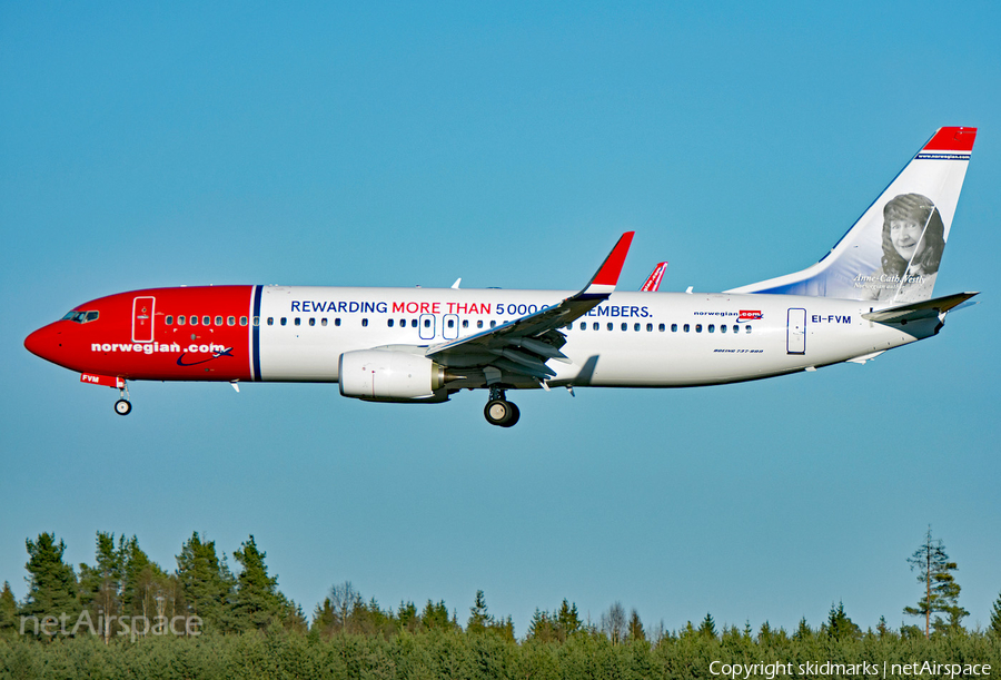 Norwegian Air International Boeing 737-8JP (EI-FVM) | Photo 160376