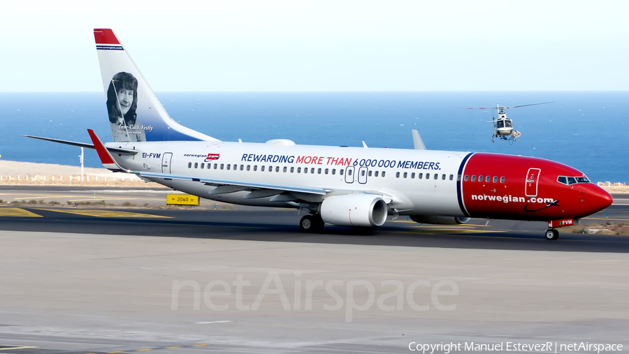 Norwegian Air International Boeing 737-8JP (EI-FVM) | Photo 332299