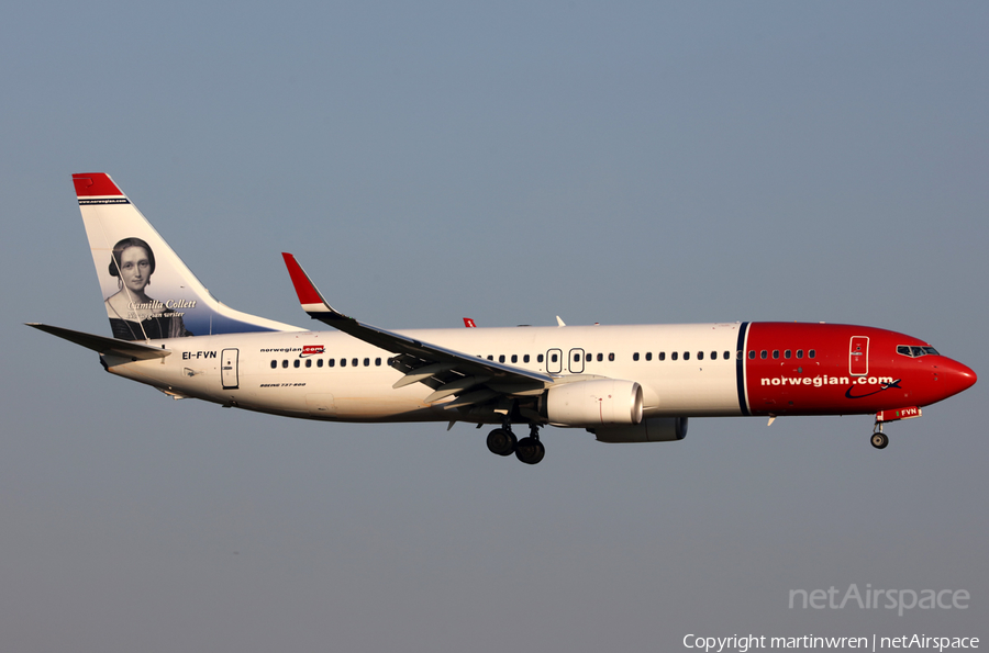 Norwegian Air International Boeing 737-8JP (EI-FVN) | Photo 224620