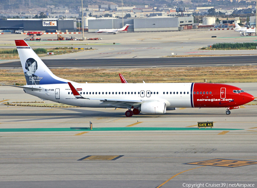 Norwegian Air International Boeing 737-8JP (EI-FVR) | Photo 237162