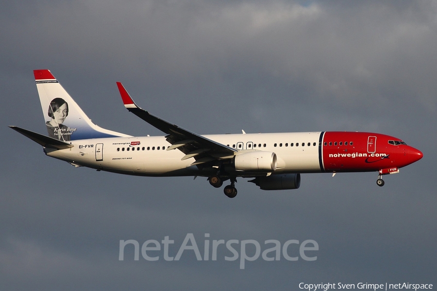 Norwegian Air International Boeing 737-8JP (EI-FVR) | Photo 181151