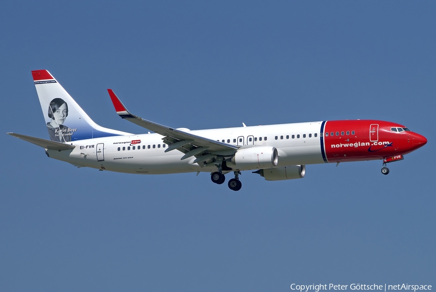 Norwegian Air International Boeing 737-8JP (EI-FVR) | Photo 314756