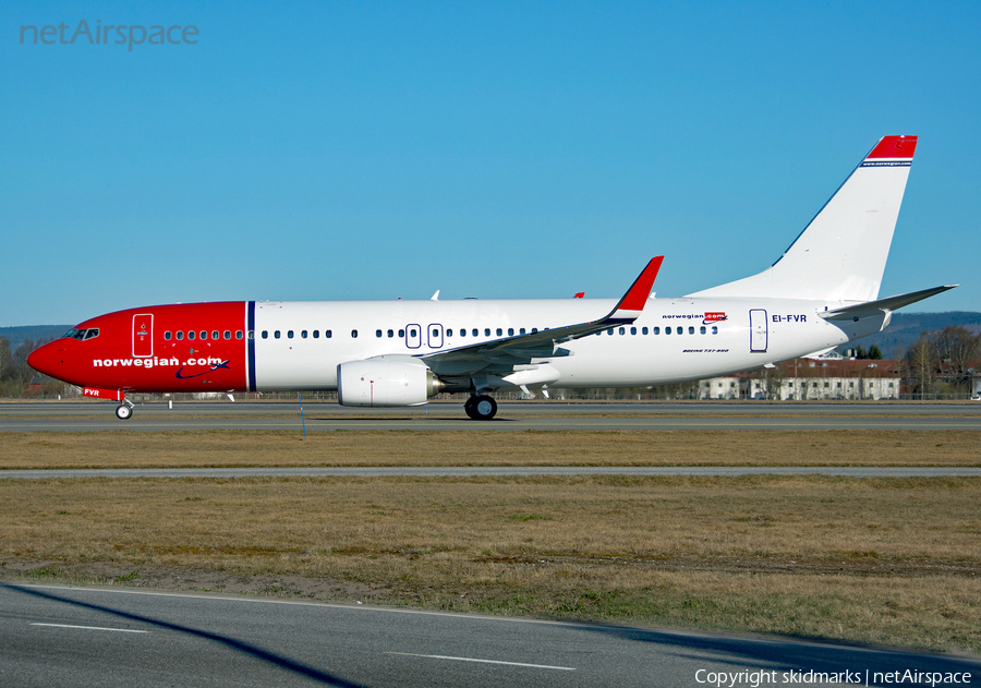 Norwegian Air International Boeing 737-8JP (EI-FVR) | Photo 160190