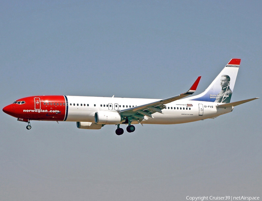 Norwegian Air International Boeing 737-8JP (EI-FVS) | Photo 239082