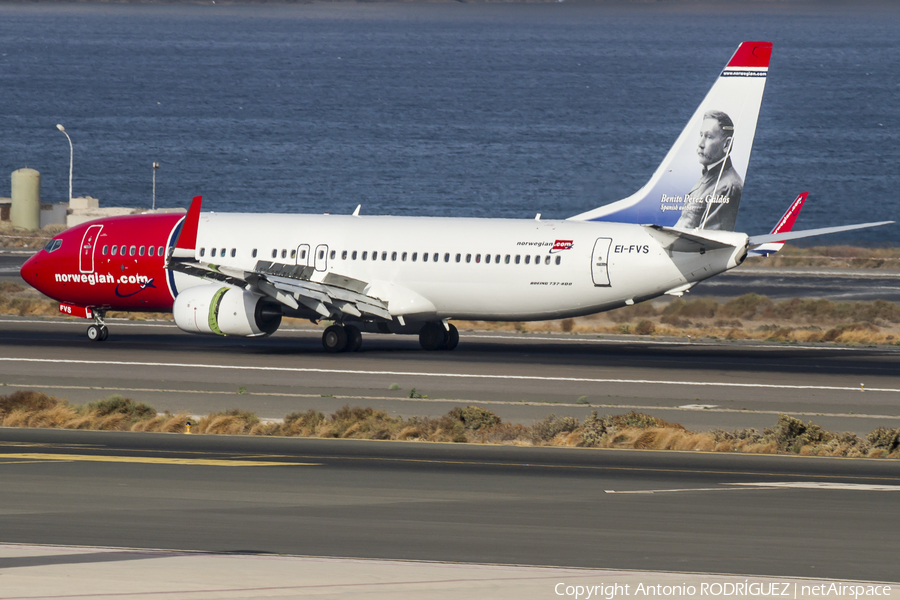 Norwegian Air International Boeing 737-8JP (EI-FVS) | Photo 186556