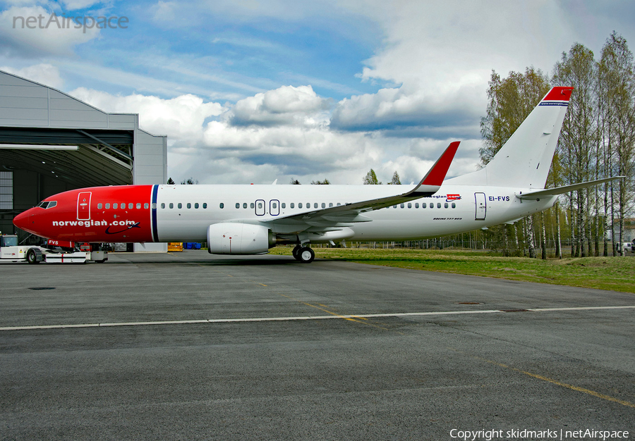 Norwegian Air International Boeing 737-8JP (EI-FVS) | Photo 161352