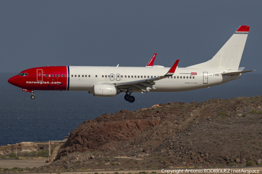 Norwegian Air International Boeing 737-8JP (EI-FVU) | Photo 314717