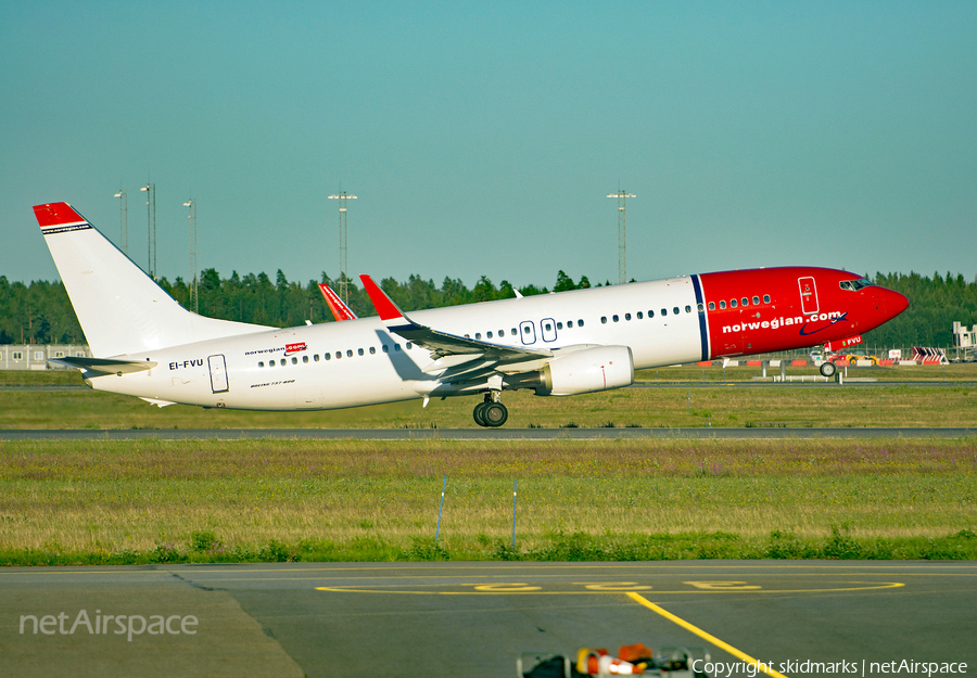 Norwegian Air International Boeing 737-8JP (EI-FVU) | Photo 180036