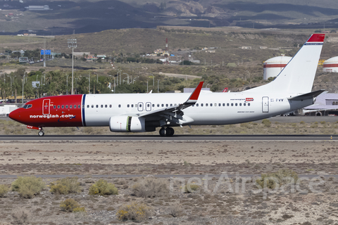 Norwegian Air International Boeing 737-8JP (EI-FVV) at  Tenerife Sur - Reina Sofia, Spain