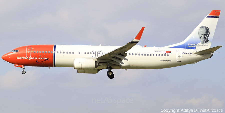 Norwegian Air International Boeing 737-8JP (EI-FVW) | Photo 365042