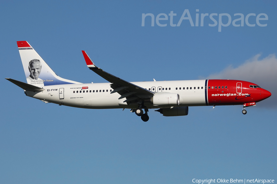 Norwegian Air International Boeing 737-8JP (EI-FVW) | Photo 191503