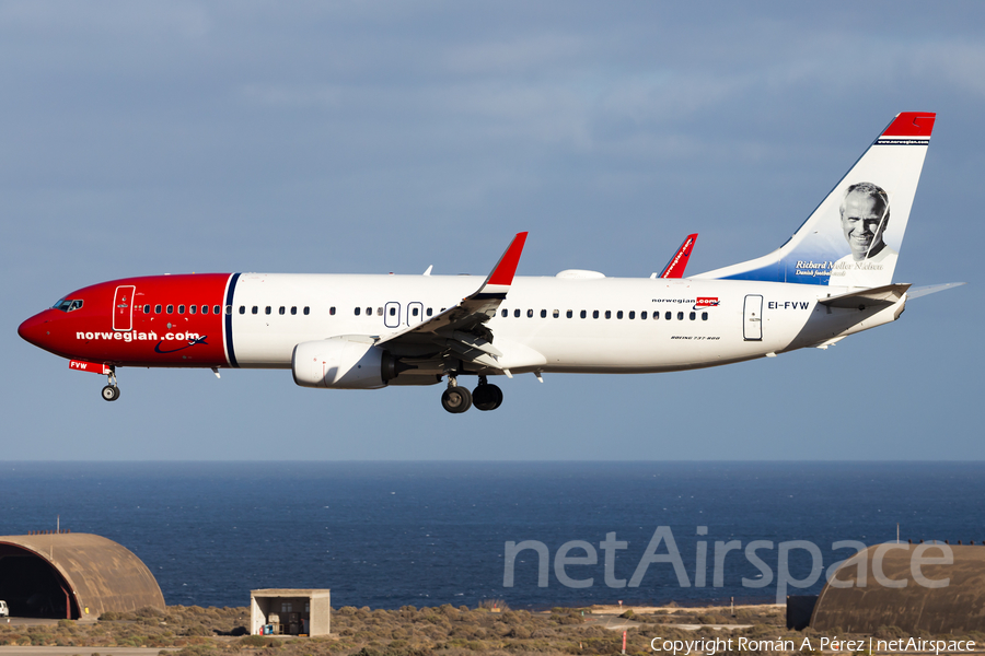 Norwegian Air International Boeing 737-8JP (EI-FVW) | Photo 377993