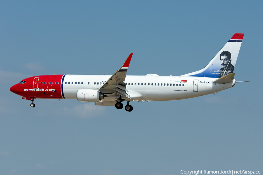 Norwegian Air International Boeing 737-8JP (EI-FVX) | Photo 261788