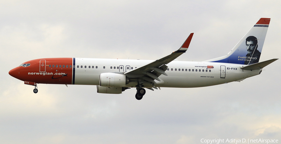 Norwegian Air International Boeing 737-8JP (EI-FVX) | Photo 365034