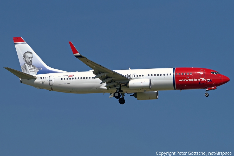 Norwegian Air International Boeing 737-8JP (EI-FVY) | Photo 246976