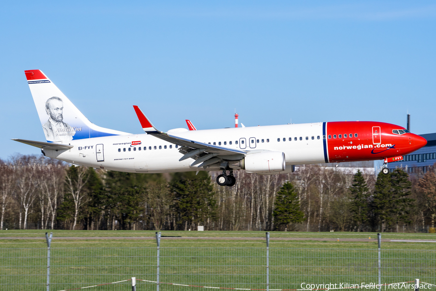 Norwegian Air International Boeing 737-8JP (EI-FVY) | Photo 413215