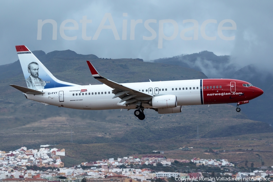 Norwegian Air International Boeing 737-8JP (EI-FVY) | Photo 341676