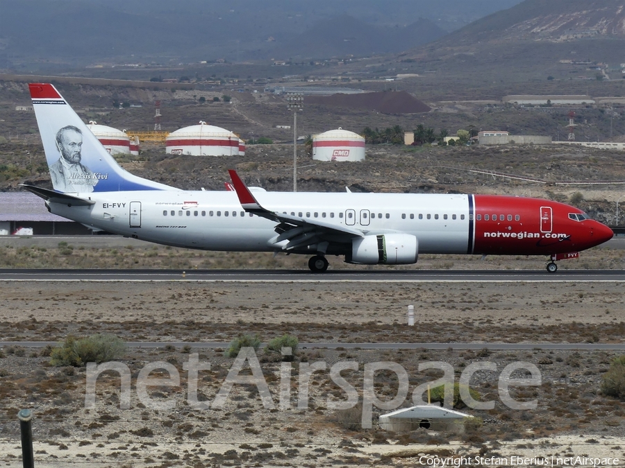 Norwegian Air International Boeing 737-8JP (EI-FVY) | Photo 268956