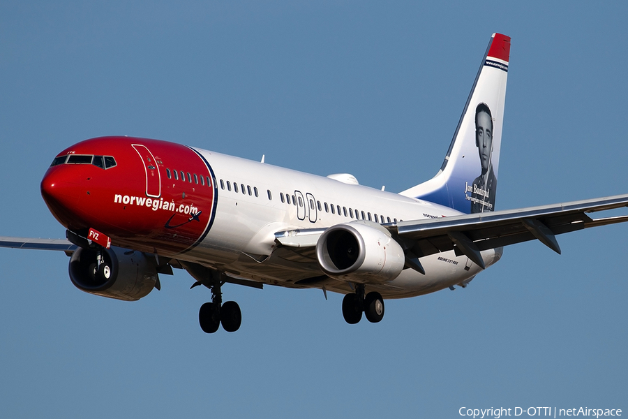 Norwegian Air International Boeing 737-8JP (EI-FVZ) | Photo 292205