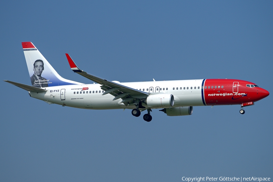 Norwegian Air International Boeing 737-8JP (EI-FVZ) | Photo 243583