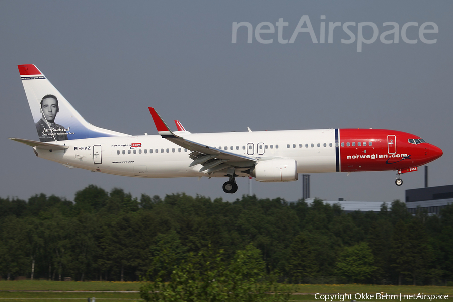 Norwegian Air International Boeing 737-8JP (EI-FVZ) | Photo 243720