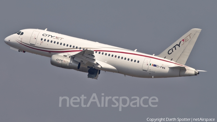 CityJet Sukhoi Superjet 100-95B (EI-FWA) | Photo 282195