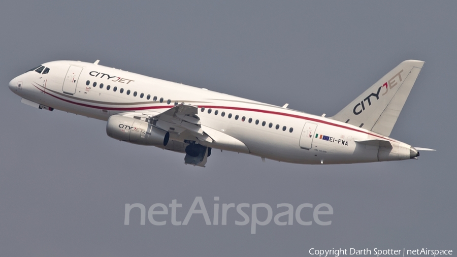 CityJet Sukhoi Superjet 100-95B (EI-FWA) | Photo 282195