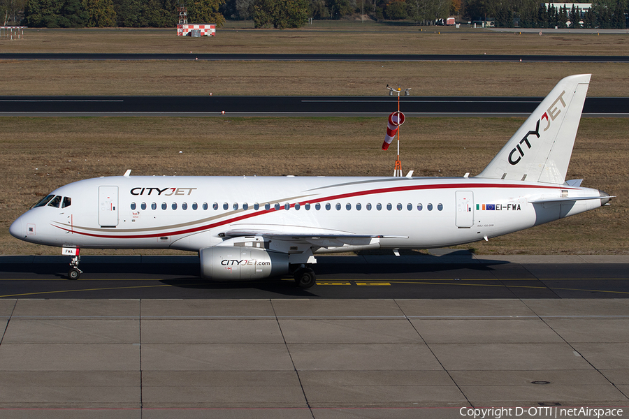 CityJet Sukhoi Superjet 100-95B (EI-FWA) | Photo 269961