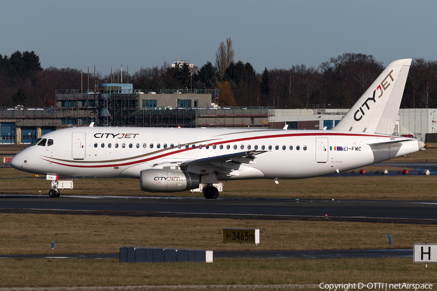 CityJet Sukhoi Superjet 100-95B (EI-FWC) | Photo 147373