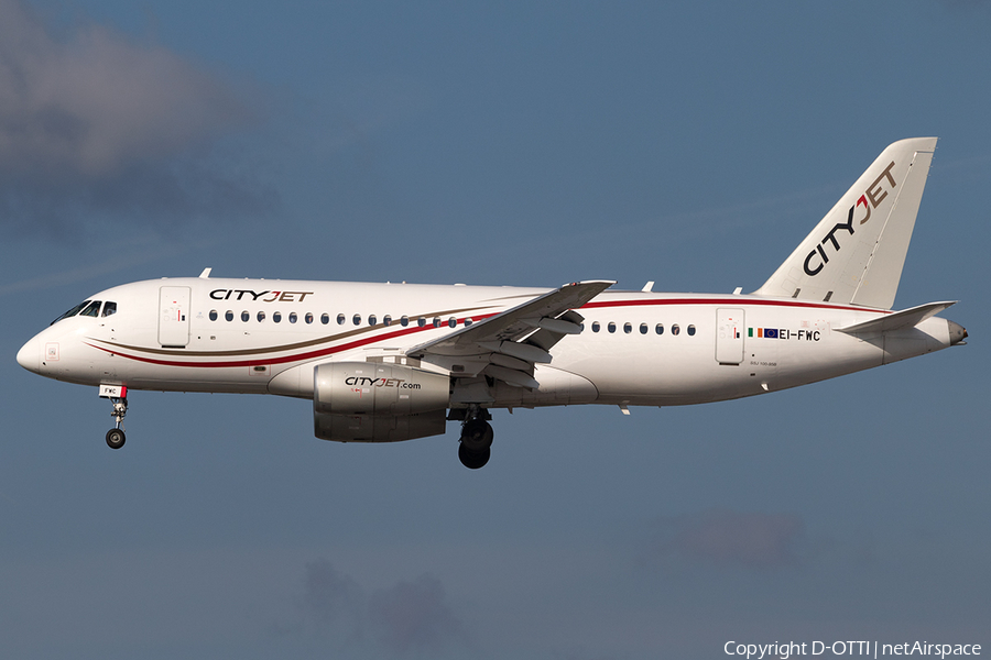 CityJet Sukhoi Superjet 100-95B (EI-FWC) | Photo 168838