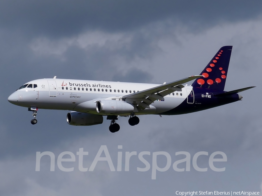 Brussels Airlines (CityJet) Sukhoi Superjet 100-95B (EI-FWD) | Photo 188124