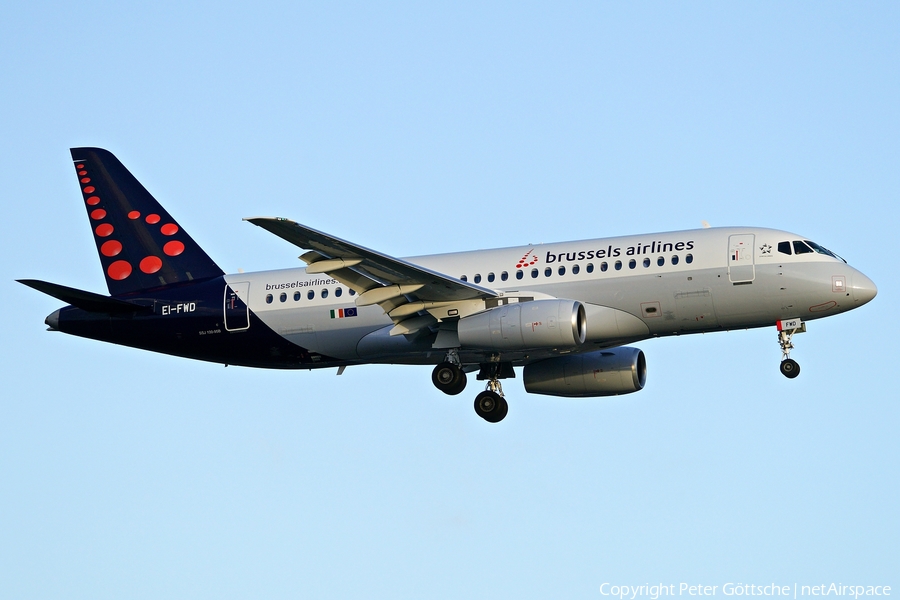 Brussels Airlines (CityJet) Sukhoi Superjet 100-95B (EI-FWD) | Photo 156288