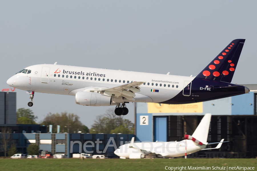 Brussels Airlines (CityJet) Sukhoi Superjet 100-95LR (EI-FWE) | Photo 247136