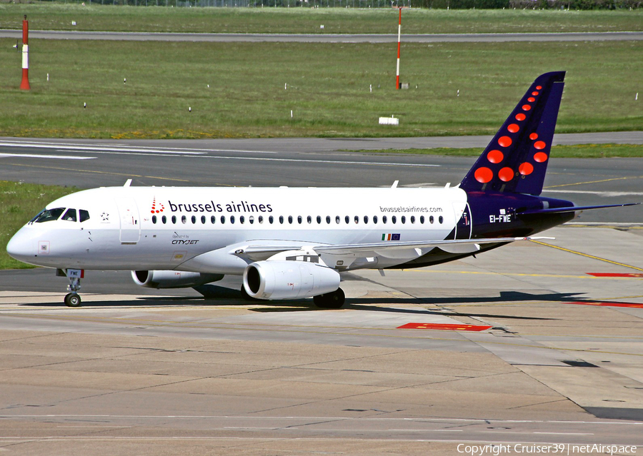 Brussels Airlines (CityJet) Sukhoi Superjet 100-95LR (EI-FWE) | Photo 224889