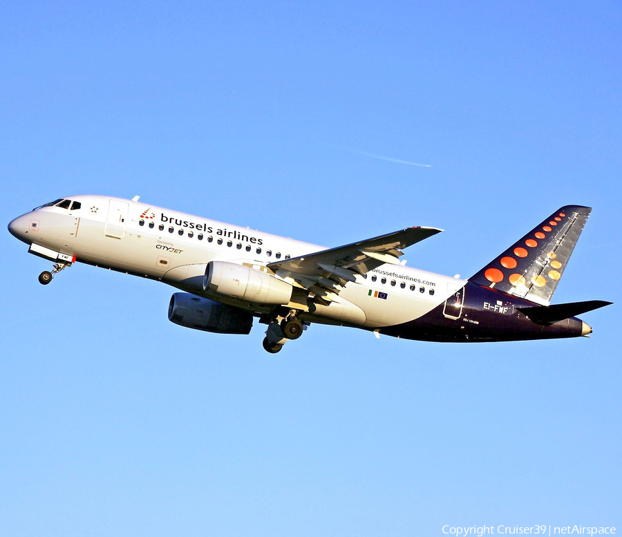 Brussels Airlines (CityJet) Sukhoi Superjet 100-95B (EI-FWF) | Photo 254520