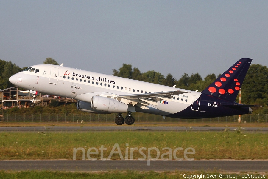 Brussels Airlines (CityJet) Sukhoi Superjet 100-95B (EI-FWF) | Photo 255163