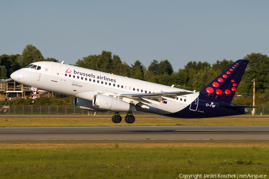 Brussels Airlines (CityJet) Sukhoi Superjet 100-95B (EI-FWF) | Photo 429863