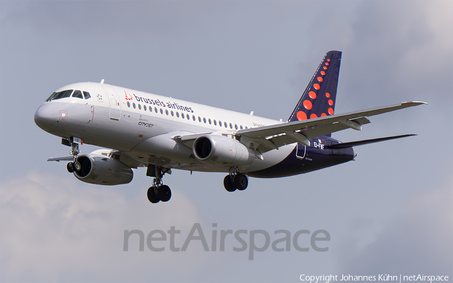 Brussels Airlines (CityJet) Sukhoi Superjet 100-95B (EI-FWF) | Photo 185215